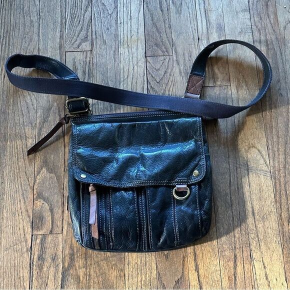 Fossil leather crossbody - Picture 2 of 8